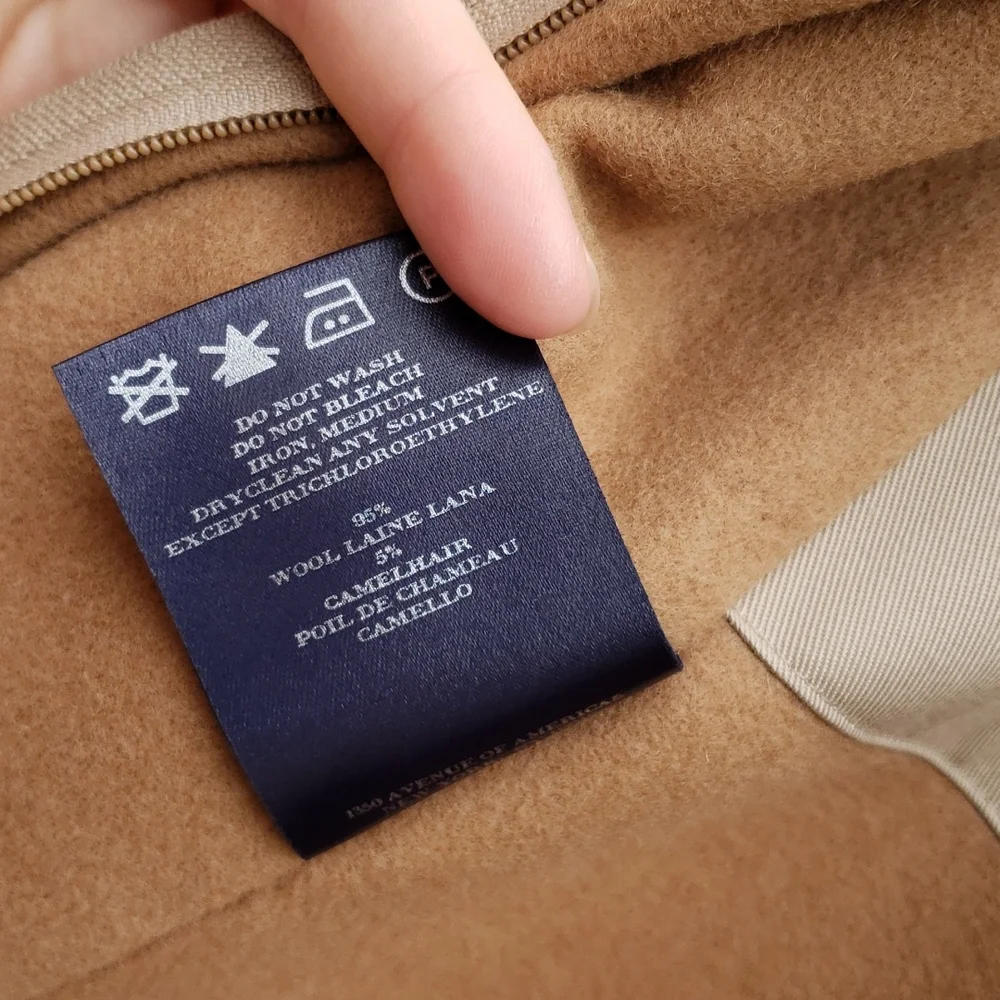 BURBERRY NOVA CHECK LINED REMOVABLE WOOL LINER CAR COAT TRENCH COAT - Picture 8 of 14